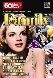 Family Classics 50 Movie Pack Collection, New DVD, Judy Garland 