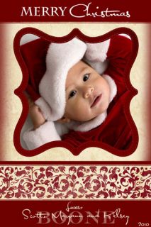 Christmas Custom Personalized Photo HOLIDAY CARDS Digital File   You 