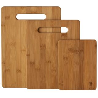 Pieces Totally Bamboo Cutting Board Set New 