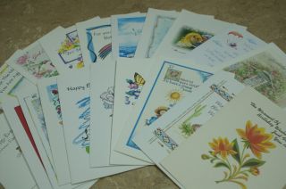 Assorted Birthday Cards Serious 12 Count Standard Size