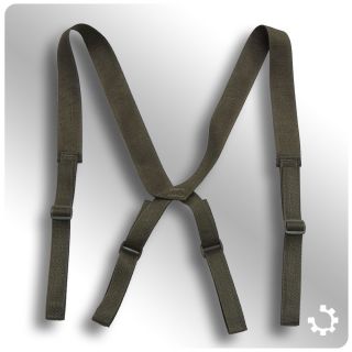 ATS Tactical War Belt Suspenders Ranger Green New