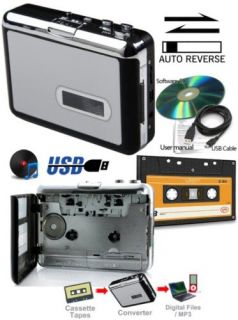 USB Cassette Tape MP3 Audio Converter Walkman Player