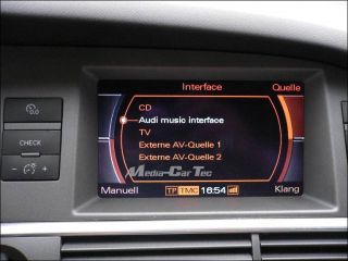 Ami Audi Music Interface iPod iPhone MP3 A4 A5 A6 A8 Q7