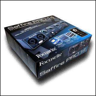   Saffire Pro 14 Firewire Recording Audio Interface Brand New