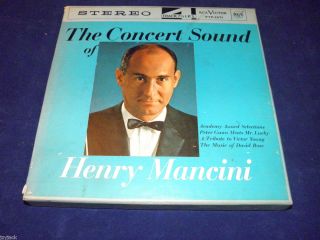 Henry Mancini The Concert Sound Reel to Reel 4 Track 7 1 2 IPS 1964 
