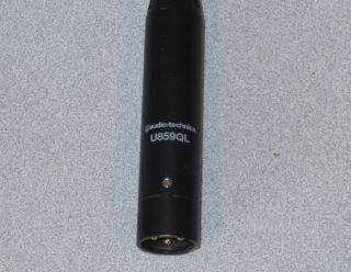 Audio Technica Cardioid Condenser Gooseneck Microphones   U859QL Quick 