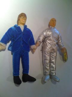 Austin Powers and Dr Evil 12” Doll Set 1999 Play by Play