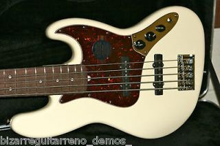 Fender American Standard Jazz J Bass V 5 String Olympic White/Rosewood 