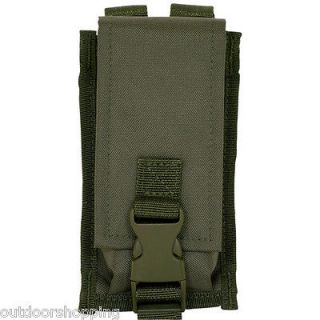 Olive Drab Green MOLLE MODULAR 9MM TACTICAL DUAL MAG POUCH   6.75 x 3 