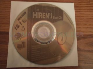 Hirens Boot CD Ultimate Boot CD The Latest Versions