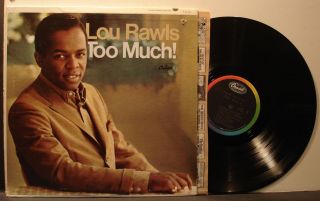   Rawls Too Much 67 Mono First Press David Axelrod produced M
