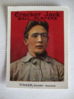 Dover RP 1915 Cracker Jack Series Joseph Tinker