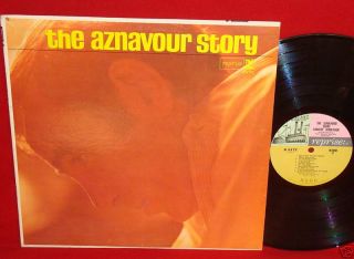 Charles Aznavour The Aznavour Story Reprise Mono LP