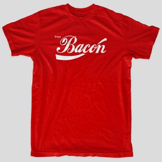Bacon Cola Moustache Swanson Soda Breakfast T Shirt