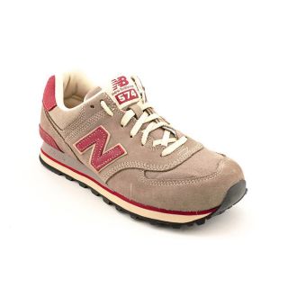New Balance ML574 Mens Size 7 Brown Regular Suede Running Shoes