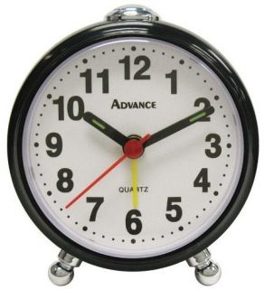 Advance 2061 Quartz Analog Battery Operated Alarm Clock