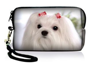 Cute Dog Case Pouch Bag for Digital Camera Mobile Phone iPod Touch 