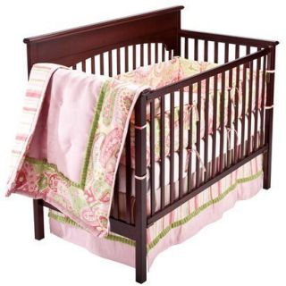 Bananafish Studio Chloe Baby Girl 4 Piece Crib Bedding Set Retail $296 
