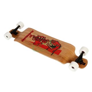 38 19 x 9 45 inch Pro Skateboarding Bamboo Wood Deck Longboard 