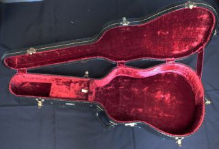 Vtg 1960s Guild D 40 Acoustic Guitar Serial 44515 Original Case More 