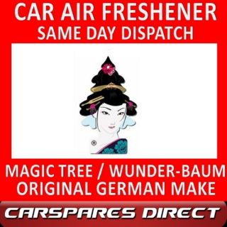   Tree Car Air Freshener Geisha Original Best Wunder Baum New
