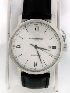Baume Et Mercier Classima Executive XL New $3 150 00 Stainless Steel 