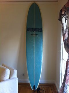 Custom 9 Becker Longboard Surfboard with Balin Bag
