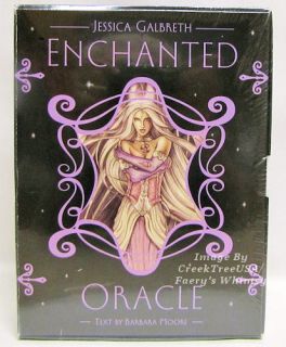   Galbreth Enchanted Oracle Tarot Card Deck Book Barbara Moore