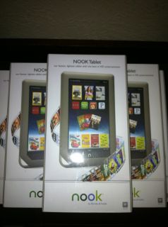 Barnes and Noble Nook Tablet WiFi BN Newest Model Nook