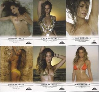Bar Refaeli 2008 Sports Illustrated Swimsuit Edition Card Set 13 18 