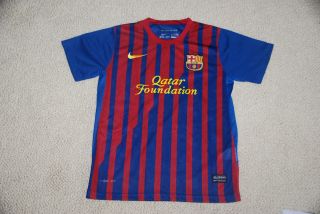 Youth Soccer Jersey Barcelona Authentic Size 10 12 26 Euro