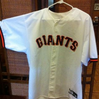 Barry Bonds San Francisco Giants Home White Jersey