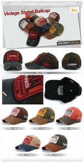   New Mens Baseball Caps Vintage Distressed Embroidery Trucker Hats c558
