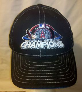 World Series baseball cap New Era Clubhouse hat 2002 Angels fan 