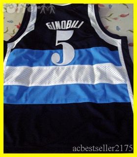 Manu Ginóbili Argentina Basketball Jersey Stitch Shirt Ginobili San 