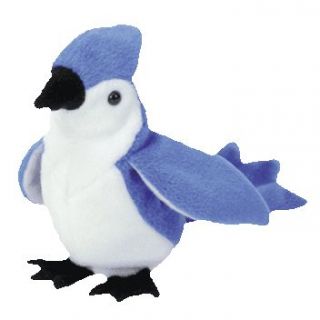 TY Beanie Baby   ROCKET the BlueJay Bird (5.5 inch)   MWMTs