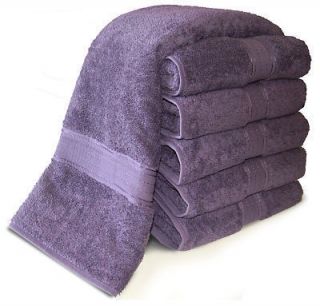 Pcs Bath Towels 100 Luxurious Egyptian Cotton Purple