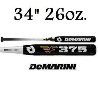   Doublewall F375 ASA DXF75 34 26 Slow Pitch Softball Bats 2012