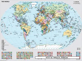 picture 1 of Ravensburger 1000 pieces jigsaw puzzle: Political World 
