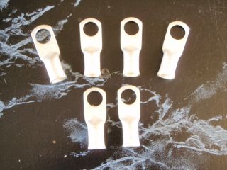 Battery Cable Lugs Tinned Copper Terminals 84 437 6ga Wire 3 8 Hole 