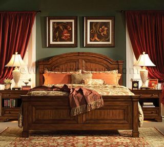 New Rustic Americana Queen Bed Master Bedroom Furniture