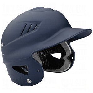   Coolflo Matte Navy Blue Youth Baseball Batting Helmet New