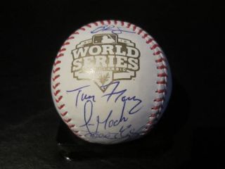 2012 San Francisco Giants Team Signed World Series Baseball PSA DNA 