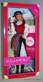 2012 DOTW Chile Barbie Doll Mint in Stock