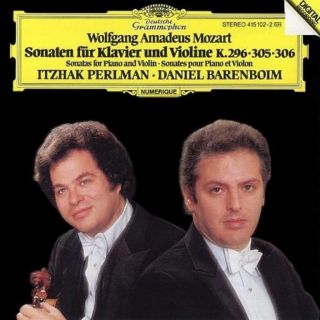 Mozart Violin Sonatas Perlman Barenboim CD 028941510228