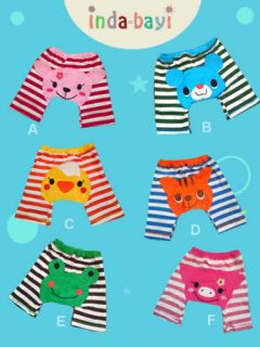 Baby Toddler Animal Design Light Weight Short Trousers