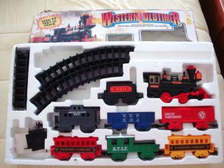 Wester Oldtimer Battery Operated Train Set Track Layout 76 x 33 8 