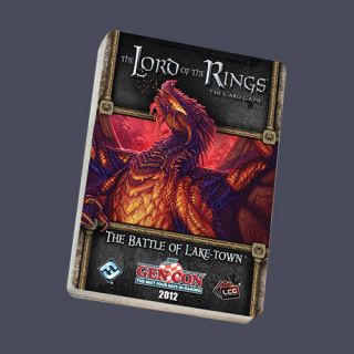    Rings LOTR card game CCG LCG expansion BATTLE FOR LAKE TOWN Gen Con