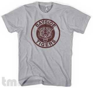Bayside Tigers Vintage Saved by The Bell AC Slater American Apparel 