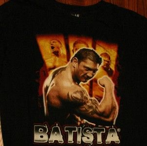 Discounted $12 Delivered Batista WWE Wrestling T Shirt L